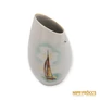 Kép 2/9 - Aquincumi porcelán -  Balaton emlék váza vitorlással