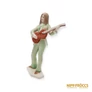 Kép 2/7 - Aquincumi porcelán -  Gitározó hippi lány