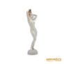 Kép 8/10 - Aquincumi porcelán -  Haját fogó álló akt (25 cm)