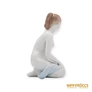 Kép 6/10 - Aquincumi porcelán -  Térdelő akt