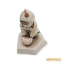 Kép 8/8 - Zsolnay porcelán -  Guggoló gyerek labdával