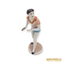 Kép 1/10 - Hollóházi porcelán - Pingpongozó lány