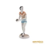 Kép 2/10 - Hollóházi porcelán -  Pingpongozó lány