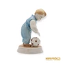 Kép 7/10 - Zsolnay porcelán -  Labdát rúgó gyerek