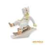 Kép 1/9 - Aquincumi porcelán - Szánkózó gyerek (ritka festésű)