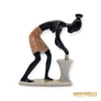Kép 1/10 - Hollóházi porcelán - Vajköpülő nő