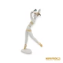 Kép 3/10 - Hollóházi porcelán -  Balerina virággal