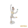 Kép 1/10 - Hollóházi porcelán - Balerina virággal