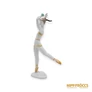 Kép 3/10 - Hollóházi porcelán -  Balerina virággal