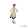 Kép 1/10 - Hollóházi porcelán - Menyecske népviseletben