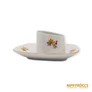 Kép 2/8 - Hollóházi porcelán -  Két részes virágmintás kínáló