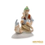 Kép 2/10 - Drasche porcelán -  Csigán lovagló fiú
