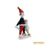 Kép 8/9 - Hollóházi porcelán -  Bohócpár