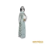 Kép 3/9 - Hollóházi porcelán -  Lány korsóval arany mintázatú ruhában