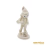 Kép 5/10 - Budapesti porcelán -  Furulyázó Lottó fiú (festetlen)
