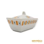 Kép 5/10 - Hollóházi porcelán -  Retró bonbonier