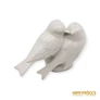 Kép 1/10 - Zsolnay porcelán - Cinege pár (festetlen)