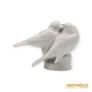 Kép 2/10 - Zsolnay porcelán -  Cinege pár (festetlen)