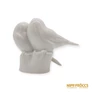 Kép 6/10 - Zsolnay porcelán -  Cinege pár (festetlen)