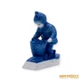 Kép 4/10 - Zsolnay porcelán -  Rőzsegyűjtő gyerek (kék mázas)