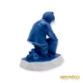 Kép 7/10 - Zsolnay porcelán -  Rőzsegyűjtő gyerek (kék mázas)