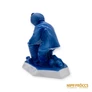 Kép 9/10 - Zsolnay porcelán -  Rőzsegyűjtő gyerek (kék mázas)