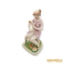 Kép 1/10 - Hollóházi porcelán - Libatömő lány