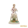 Kép 2/10 - Hollóházi porcelán -  Libatömő lány