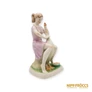 Kép 9/10 - Hollóházi porcelán -  Libatömő lány