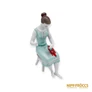 Kép 2/10 - Hollóházi porcelán -  Paprikafűző nő