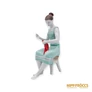 Kép 9/10 - Hollóházi porcelán -  Paprikafűző nő