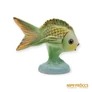 Kép 1/10 - Hollóházi porcelán - Zöld aranyhal