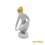 Kép 3/10 - Hollóházi porcelán -  Vízmerítő lány fehér ruhában