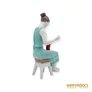 Kép 9/10 - Hollóházi porcelán -  Paprikafűző nő