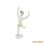 Kép 2/10 - Hollóházi porcelán -  Balerina virággal