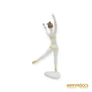 Kép 5/10 - Hollóházi porcelán -  Balerina virággal