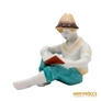 Kép 2/10 - Hollóházi porcelán -  Olvasó fiú