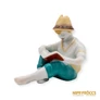 Kép 1/10 - Hollóházi porcelán - Olvasó fiú