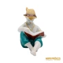 Kép 3/10 - Hollóházi porcelán -  Olvasó fiú