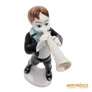 Kép 8/9 - Hollóházi porcelán -  Fúvós fiú