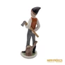 Kép 4/8 - Drasche porcelán -  Favágó fiú