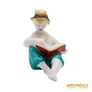 Kép 4/10 - Hollóházi porcelán -  Olvasó fiú