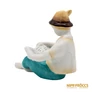 Kép 9/10 - Hollóházi porcelán -  Olvasó fiú
