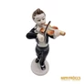 Kép 2/8 - Hollóházi porcelán -  Hegedűs fiú