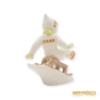 Kép 6/10 - Aquincumi porcelán -  Szánkózó gyerek (ritka festésű)