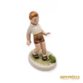 Kép 1/10 - Budapesti porcelán - Fiú békával