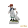 Kép 1/10 - Herendi porcelán - Kislány libával