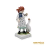 Kép 8/10 - Herendi porcelán -  Kislány libával