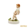 Kép 5/9 - Budapesti porcelán -  Fiú békával