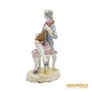 Kép 4/10 - Hollóházi porcelán -  Barokk lantos férfi
